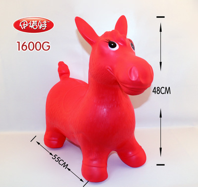 伊诺特1600G充气跳跳马 环保安全无毒的儿童充气玩具
