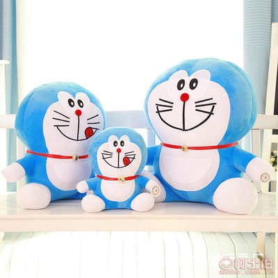 经典动漫，温暖陪伴——容城县冠林毛绒玩具厂叮当猫系列公仔批发